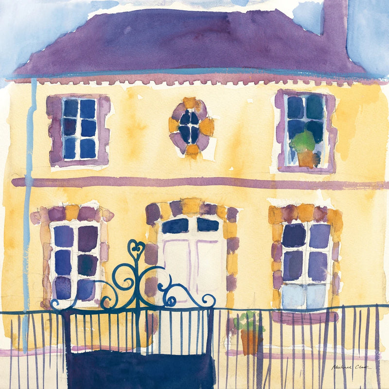 Le Maison Jaune II by Michael Clark