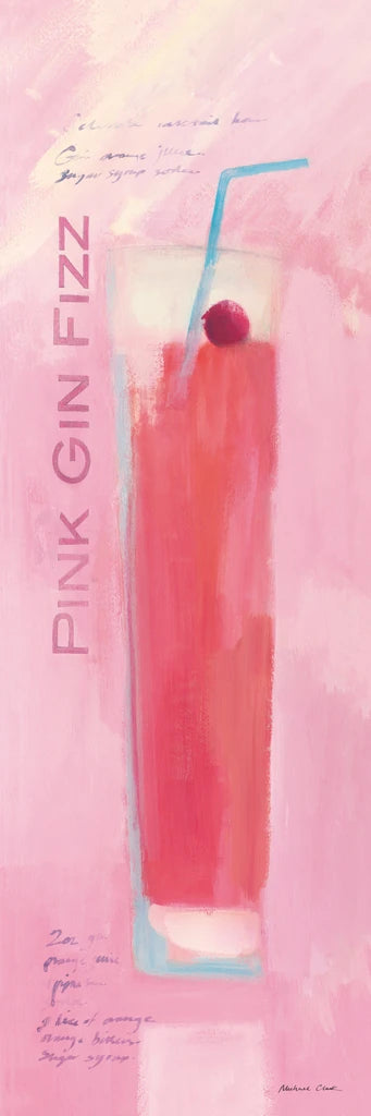 Pink Gin Fizz by Michael Clark