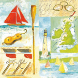 Sailmakers by Michael Clark. SKU 27478a. Archival Giclee Fine art print for wall decor.