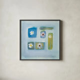 Serene by Michael Clark. Shown in a sleek black glass frame for a contemporary gallery look. Available as an archival giclee rolled canvas, fine art paper, or poster print. SKU 27464a.