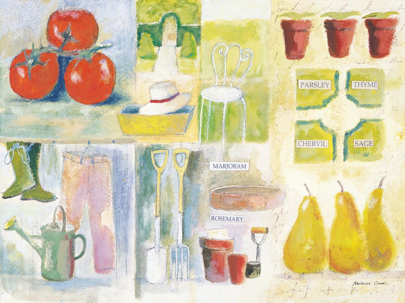 The Herb Garden by Michael Clark
