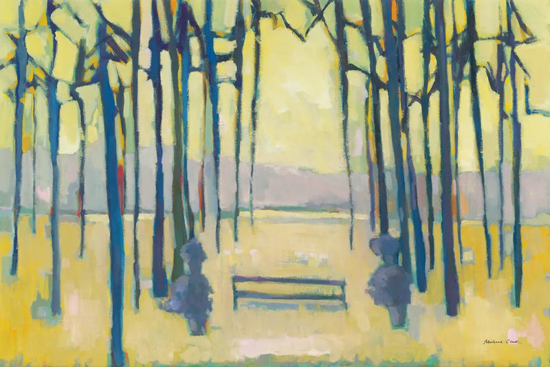 Tuileries Garden III by Michael Clark. SKU 27503i. Archival Giclee Fine art print for wall decor.