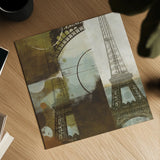 Abstract Tower by Michael Mullan. Shown as a detailed flat fine art print, highlighting archival giclee quality. Available as an archival giclee rolled canvas, fine art paper, or poster print. SKU 51541a.