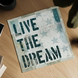 American Dream I by Michael Mullan. Shown as a detailed flat fine art print, highlighting archival giclee quality. Available as an archival giclee rolled canvas, fine art paper, or poster print. SKU 5305a.