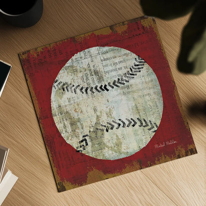 Ball I by Michael Mullan. Shown as a detailed flat fine art print, highlighting archival giclee quality. Available as an archival giclee rolled canvas, fine art paper, or poster print. SKU 17573a.