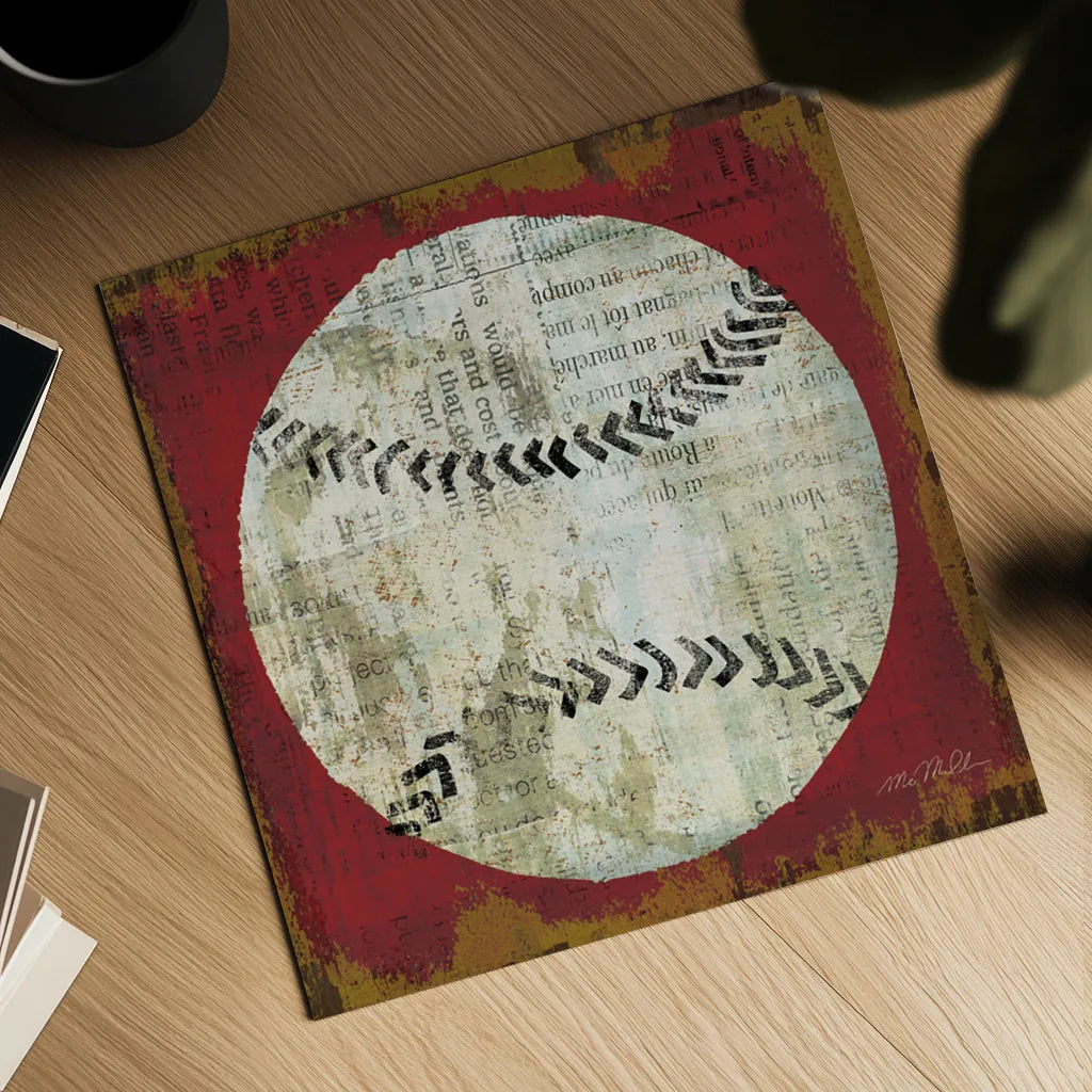 Ball I by Michael Mullan. Shown as a detailed flat fine art print, highlighting archival giclee quality. Available as an archival giclee rolled canvas, fine art paper, or poster print. SKU 2689a.