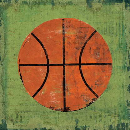 Ball II Green by Michael Mullan. SKU 63514a. Archival Giclee Fine art print for wall decor.