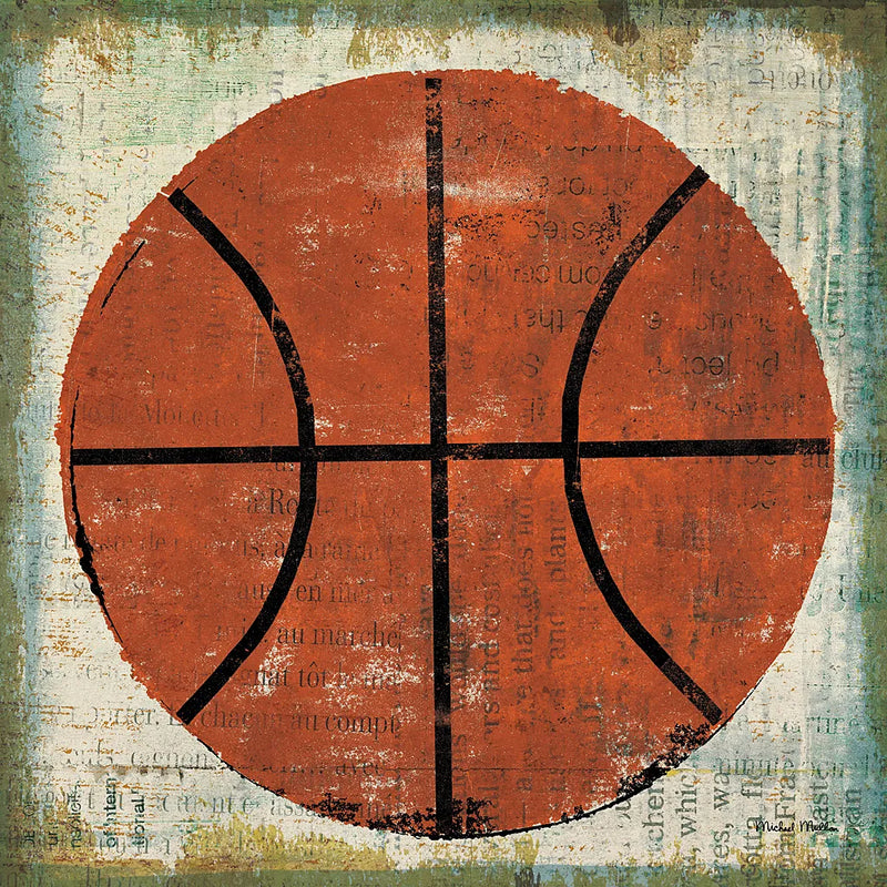 Ball II on Ivory by Michael Mullan. SKU 23705a. Archival Giclee Fine art print for wall decor.
