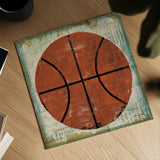 Ball II on Ivory by Michael Mullan. Shown as a detailed flat fine art print, highlighting archival giclee quality. Available as an archival giclee rolled canvas, fine art paper, or poster print. SKU 23705a.