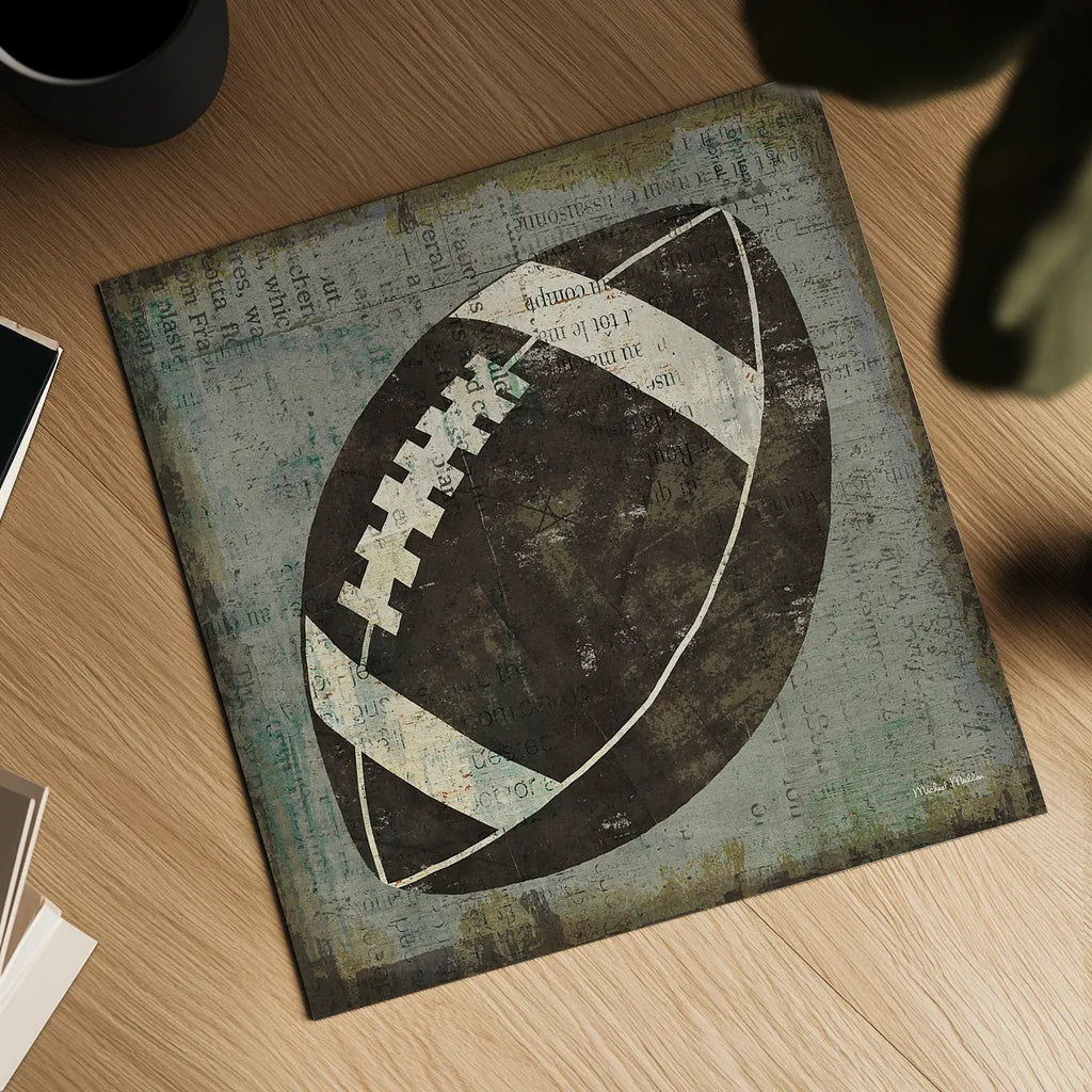 Ball III on Gray by Michael Mullan. Shown as a detailed flat fine art print, highlighting archival giclee quality. Available as an archival giclee rolled canvas, fine art paper, or poster print. SKU 23706a.