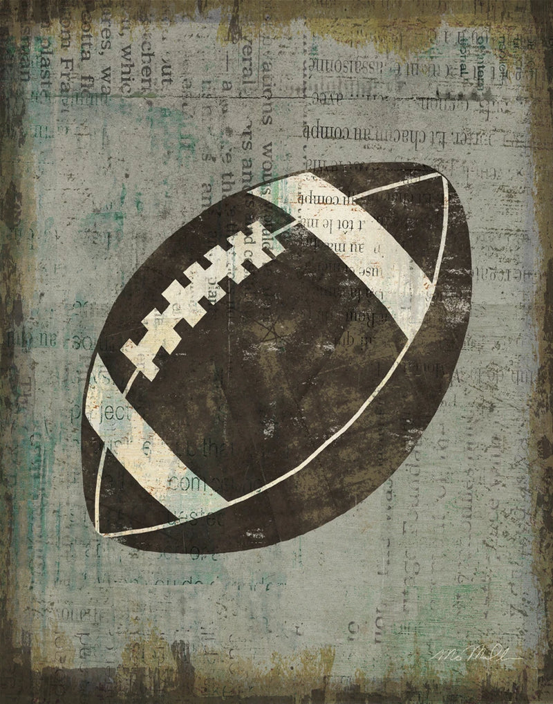 Ball III on Gray Vertical by Michael Mullan