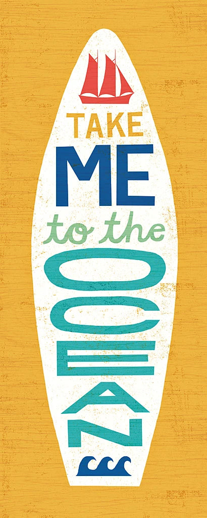 Beach Bums Surf Board IV by Michael Mullan