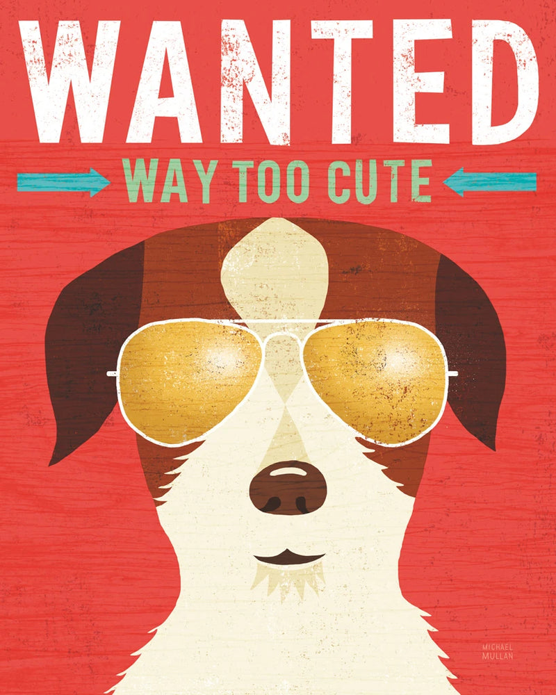 Beach Bums Terrier I Wanted by Michael Mullan