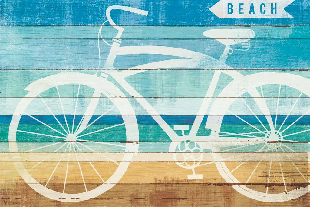 Beachscape Cruiser II by Michael Mullan. SKU 23115i. Archival Giclee Fine art print for wall decor.