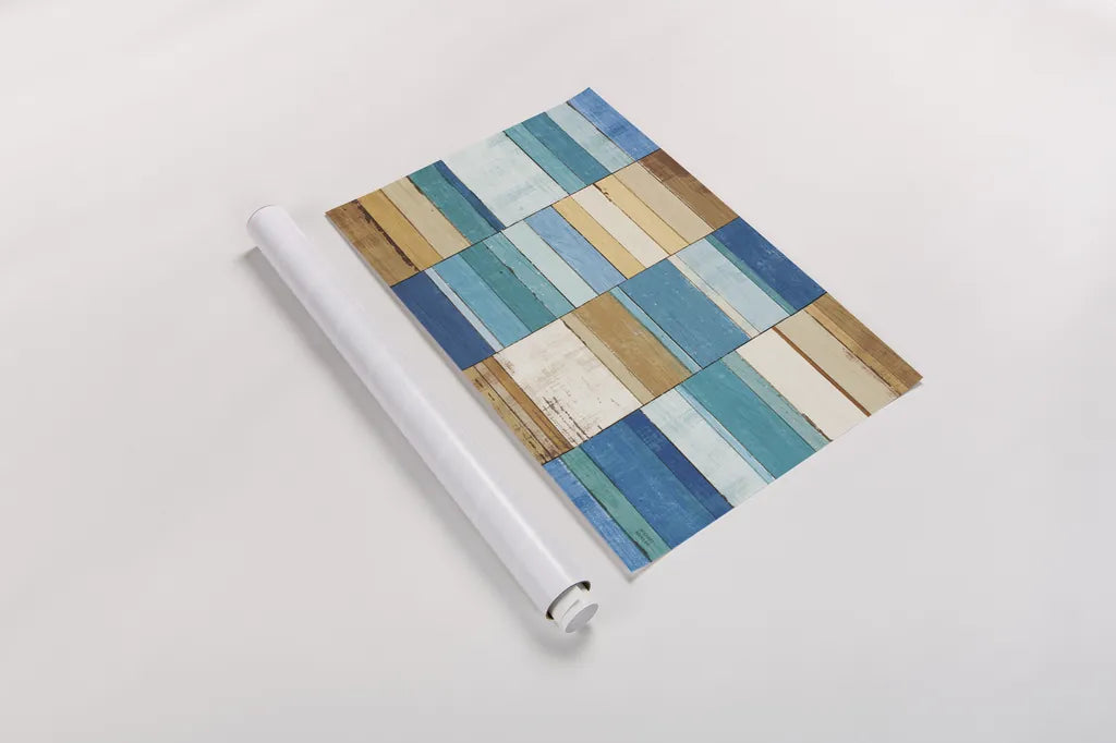 Beachscape I by Michael Mullan. shown as a rolled paper print. Available as archival giclee rolled canvas, fine art paper, or poster print. SKU 23120i.