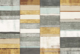Beachscape I Gold Neutral by Michael Mullan. SKU 23122i. Archival Giclee Fine art print for wall decor.
