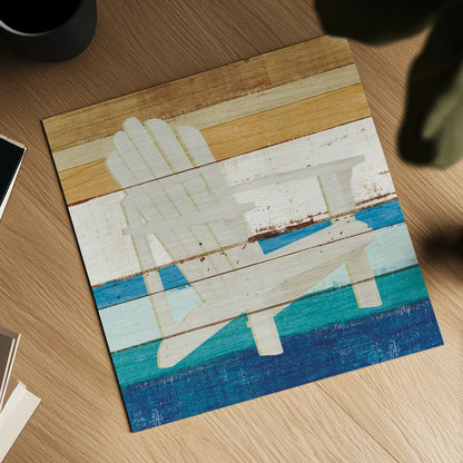 Beachscape IV by Michael Mullan. Shown as a detailed flat fine art print, highlighting archival giclee quality. Available as an archival giclee rolled canvas, fine art paper, or poster print. SKU 44869a.