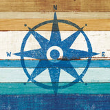Beachscape IV Compass by Michael Mullan. SKU 23131a. Archival Giclee Fine art print for wall decor.
