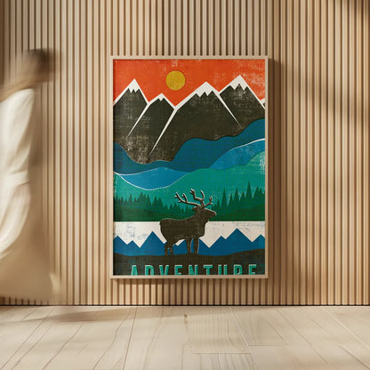 Big Sky I by Michael Mullan. shown as over sized large wall art. Available as an archival giclee rolled canvas, fine art paper, or poster print. SKU 23654h.