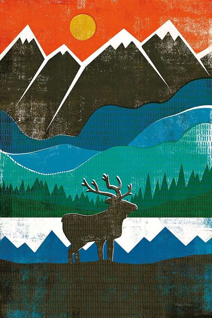 Big Sky I No Words by Michael Mullan. SKU 29881h. Archival Giclee Fine art print for wall decor.