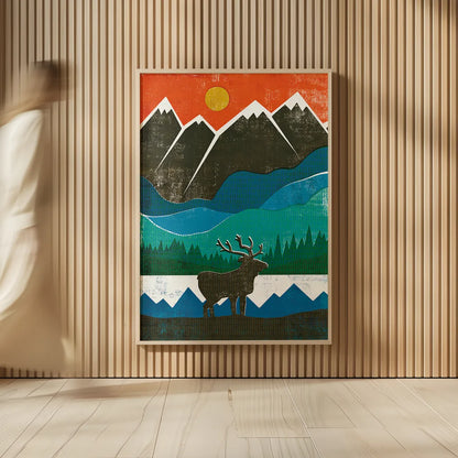 Big Sky I No Words by Michael Mullan. shown as over sized large wall art. Available as an archival giclee rolled canvas, fine art paper, or poster print. SKU 29881h.