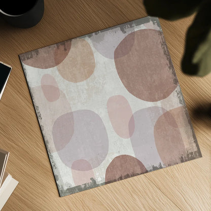 Blush Drips I by Michael Mullan. Shown as a detailed flat fine art print, highlighting archival giclee quality. Available as an archival giclee rolled canvas, fine art paper, or poster print. SKU 42722a.