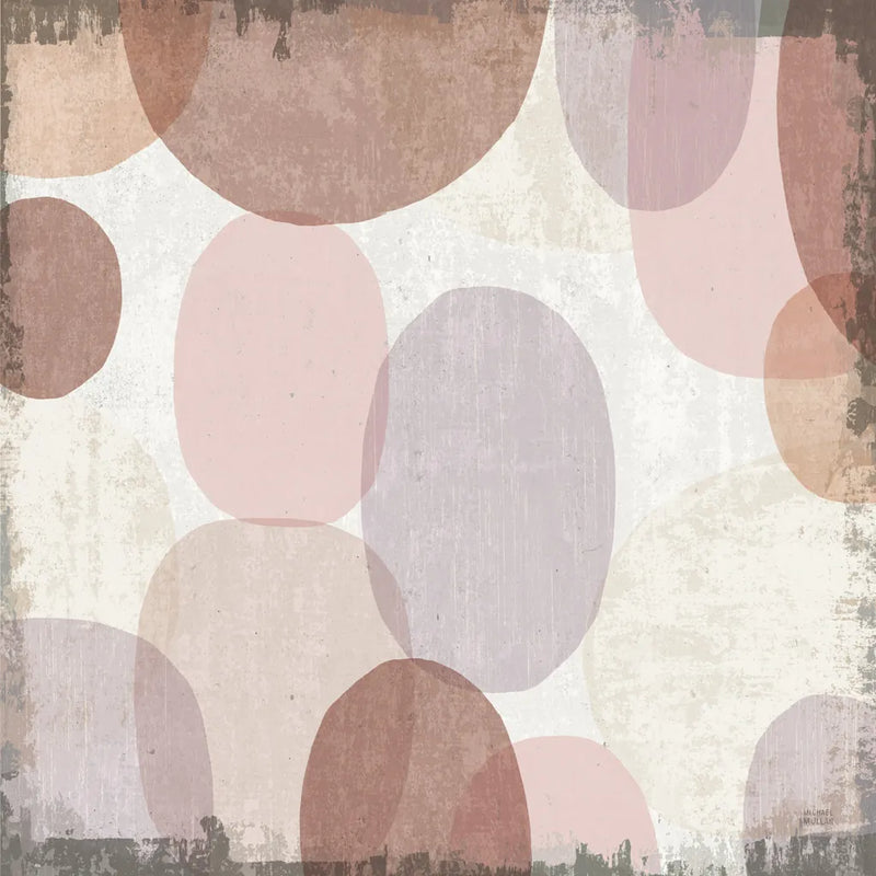 Blush Drips II by Michael Mullan. SKU 42723a. Archival Giclee Fine art print for wall decor.