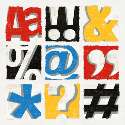 Bold Statement Vintage by Michael Mullan. SKU 61131a. Archival Giclee Fine art print for wall decor.