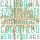 Bon Voyage California Palm by Michael Mullan. SKU 23163a. Archival Giclee Fine art print for wall decor.