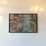 Breaking Away by Michael Mullan. shown as a paper print in a black flame. Available as a archival giclee rolled canvas, fine art paper, or poster print. SKU 6684i.