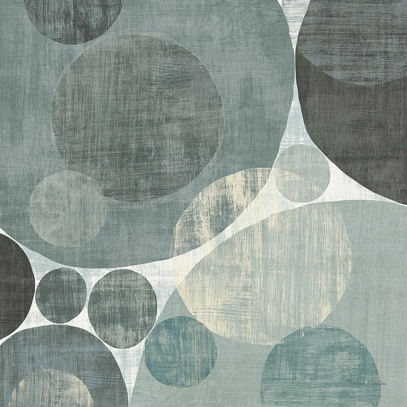 Circulation I Blue and Grey by Michael Mullan. SKU 27108a. Archival Giclee Fine art print for wall decor.