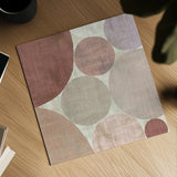 Circulation II v2 Blush by Michael Mullan. Shown as a detailed flat fine art print, highlighting archival giclee quality. Available as an archival giclee rolled canvas, fine art paper, or poster print. SKU 42726a.