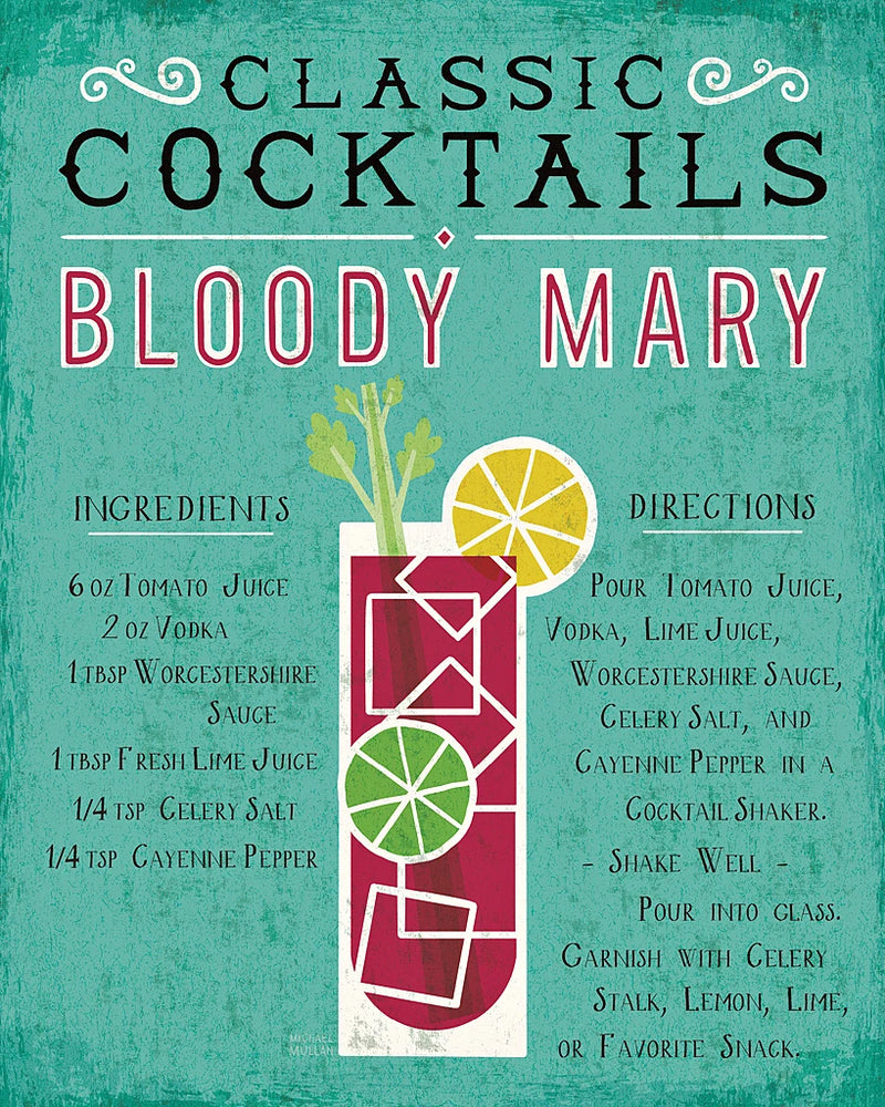 Classic Cocktail Bloody Mary by Michael Mullan