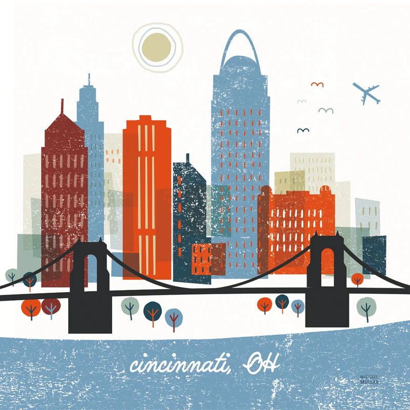 Colorful Cincinnati by Michael Mullan