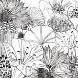 Contemporary Garden I Black and White by Michael Mullan. SKU 29113a. Archival Giclee Fine art print for wall decor.