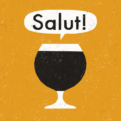 Craft Beer Salut by Michael Mullan. SKU 20355a. Archival Giclee Fine art print for wall decor.