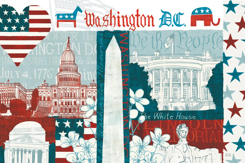 DC Icons by Michael Mullan. SKU 50698i. Archival Giclee Fine art print for wall decor.