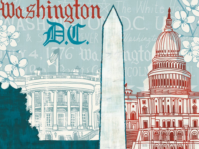 DC Monuments I by Michael Mullan