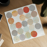Dots II Square I by Michael Mullan. Shown as a detailed flat fine art print, highlighting archival giclee quality. Available as an archival giclee rolled canvas, fine art paper, or poster print. SKU 26907a.