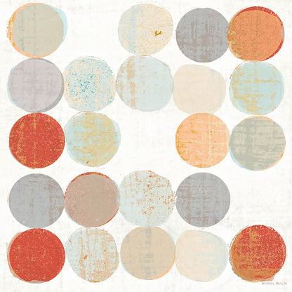 Dots II Square II by Michael Mullan. SKU 26908a. Archival Giclee Fine art print for wall decor.