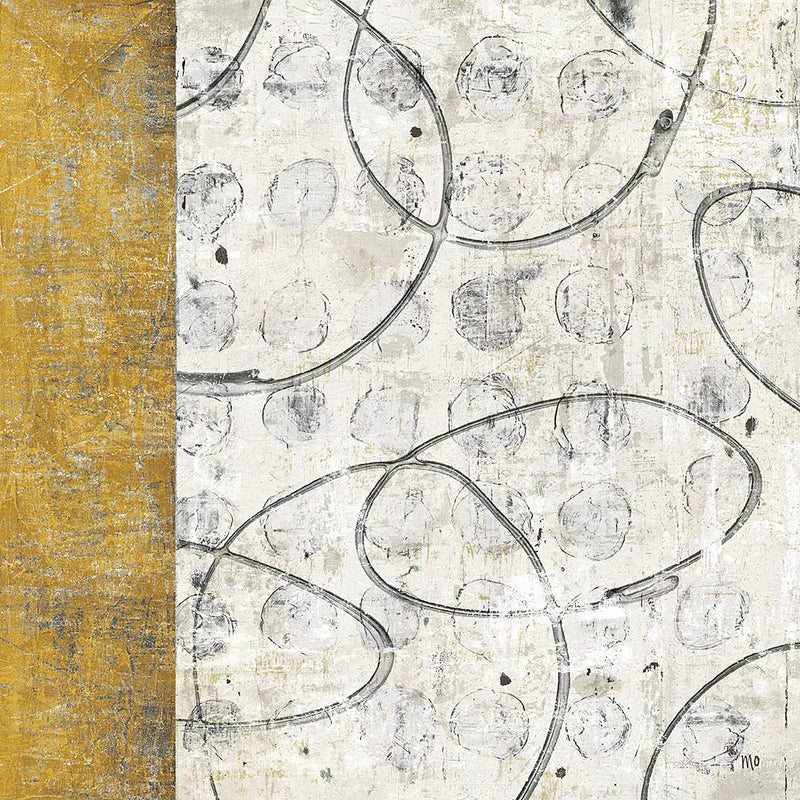 Earth Matter I Gold by Michael Mullan. SKU 30295a. Archival Giclee Fine art print for wall decor.
