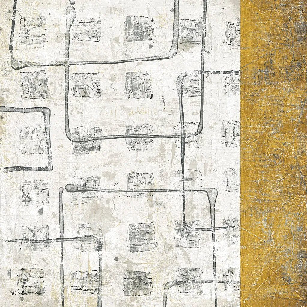 Earth Matter II Gold by Michael Mullan. SKU 30296a. Archival Giclee Fine art print for wall decor.