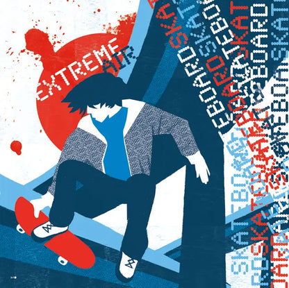 Extreme Air II by Michael Mullan. SKU 3685a. Archival Giclee Fine art print for wall decor.