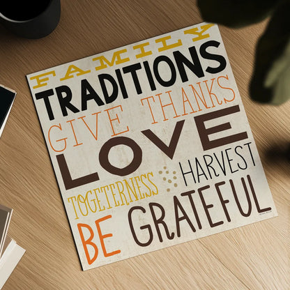 Family Traditions by Michael Mullan. Shown as a detailed flat fine art print, highlighting archival giclee quality. Available as an archival giclee rolled canvas, fine art paper, or poster print. SKU 57874a.