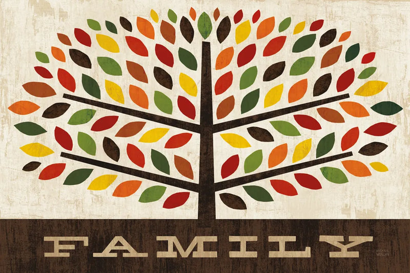 Family Tree by Michael Mullan. SKU 19998i. Archival Giclee Fine art print for wall decor.