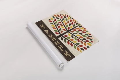 Family Tree by Michael Mullan. shown as a rolled paper print. Available as archival giclee rolled canvas, fine art paper, or poster print. SKU 19998i.