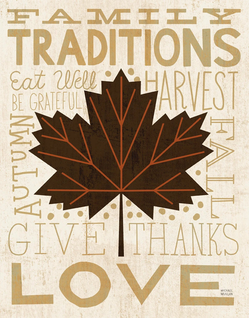 Family Tree Leaf I by Michael Mullan