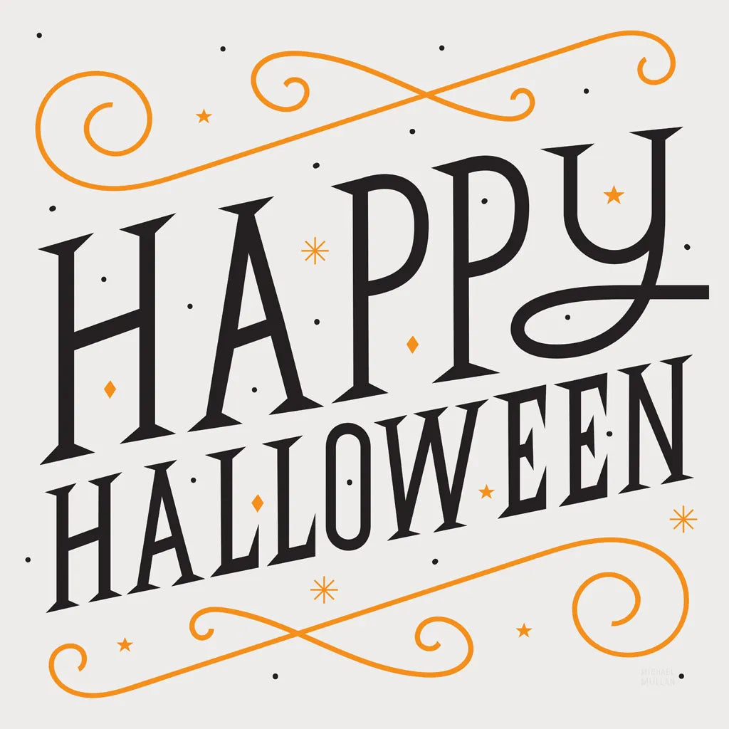 Festive Fright II by Michael Mullan. SKU 48264a. Archival Giclee Fine art print for wall decor.