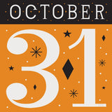 Festive Fright October 31 II by Michael Mullan. SKU 48266a. Archival Giclee Fine art print for wall decor.