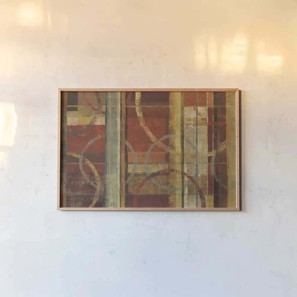 Fire by Michael Mullan. shown as a paper print in a natural frame. Available as a archival giclee rolled canvas, fine art paper, or poster print. SKU 50636i.